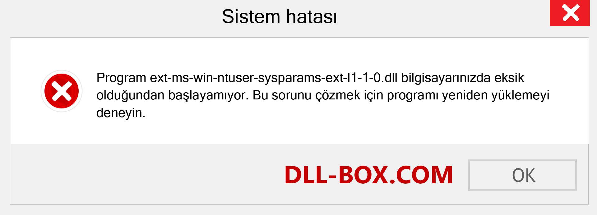 ext-ms-win-ntuser-sysparams-ext-l1-1-0.dll dosyası eksik mi? Windows 7, 8, 10 için İndirin - Windows'ta ext-ms-win-ntuser-sysparams-ext-l1-1-0 dll Eksik Hatasını Düzeltin, fotoğraflar, resimler